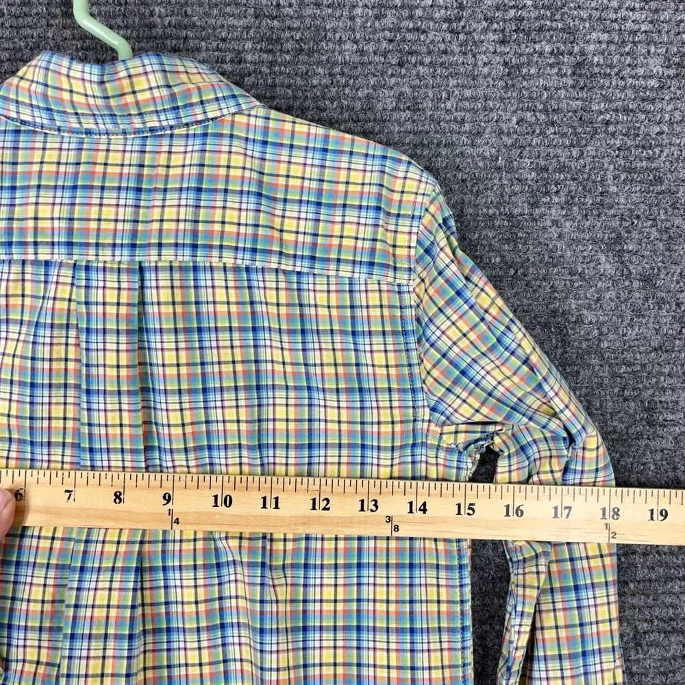 Ralph Lauren Button Shirt Boys 7 Preppy Oxford‎ Heritage Classic Essential Style